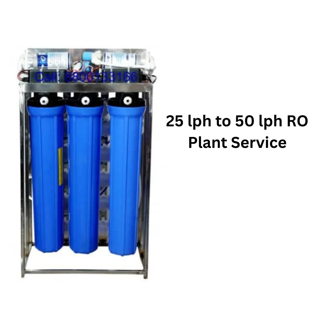 25 lph to 50 lph RO Plant Service in moradabad